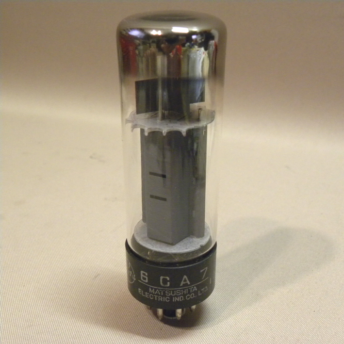 【けんちゃん】松下電器産業 ナショナル 真空管 6CA7 Yahoo!オークション - 松下電器 ナショナル 真空管 6CA7 ( 古い