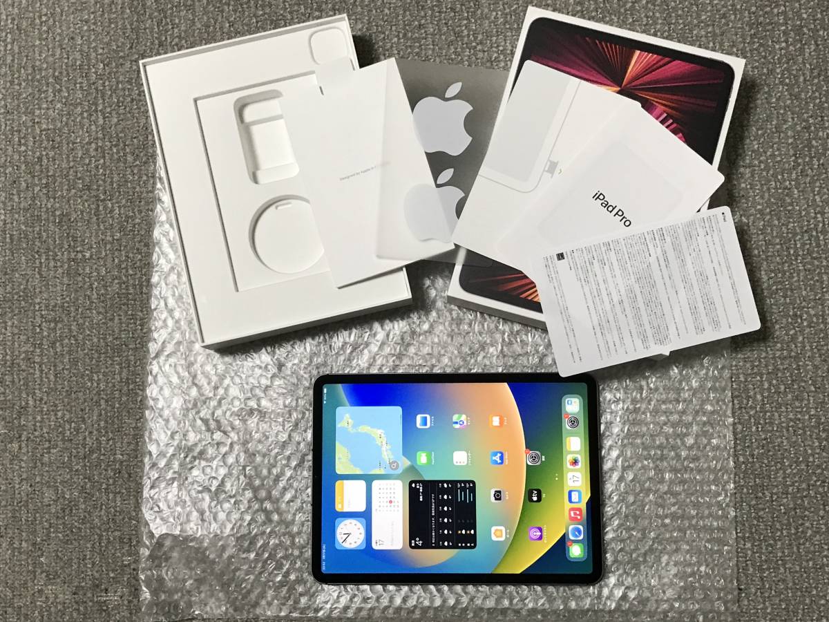 極上美品 M1搭載 iPad Pro 11インチ 第3世代 Wi-Fi+Cellular 512GB