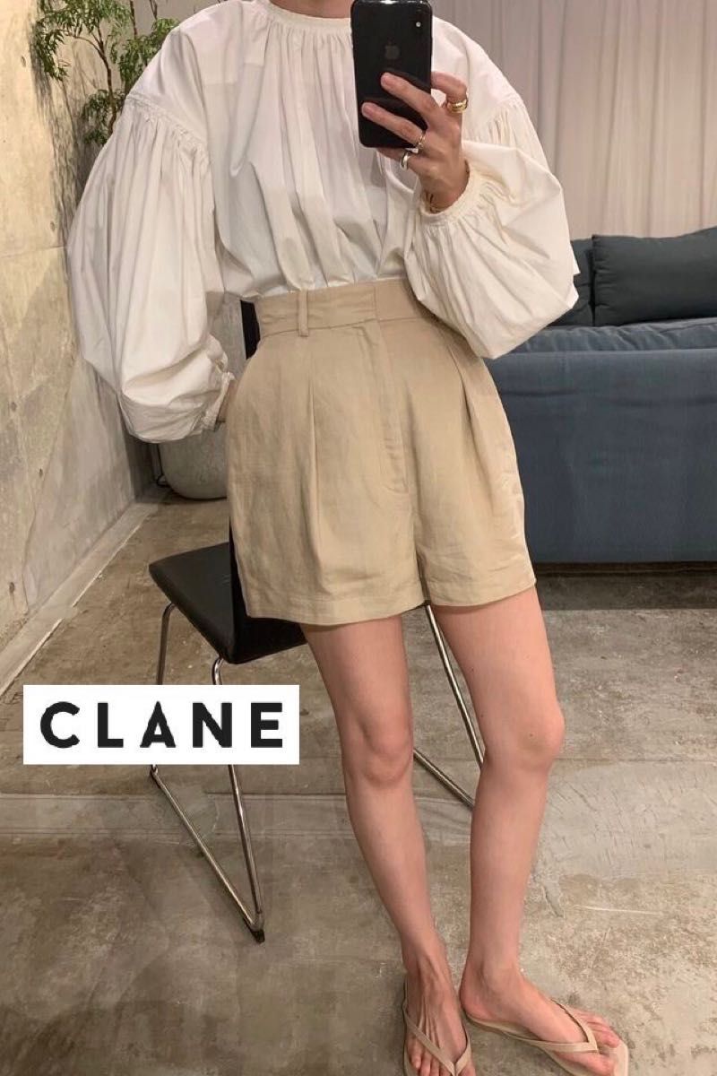 完売商品!【CLANE】VOLUME PUFF SMOCK TOPS ブラウス