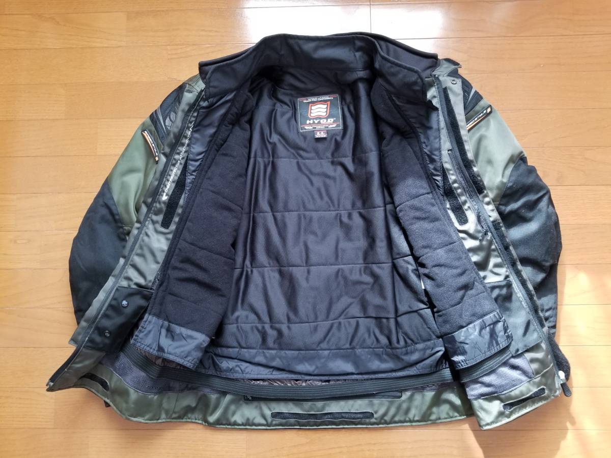 A4等級以上 HYOD ボイジャー LL USED バイク ウィンタージャケット