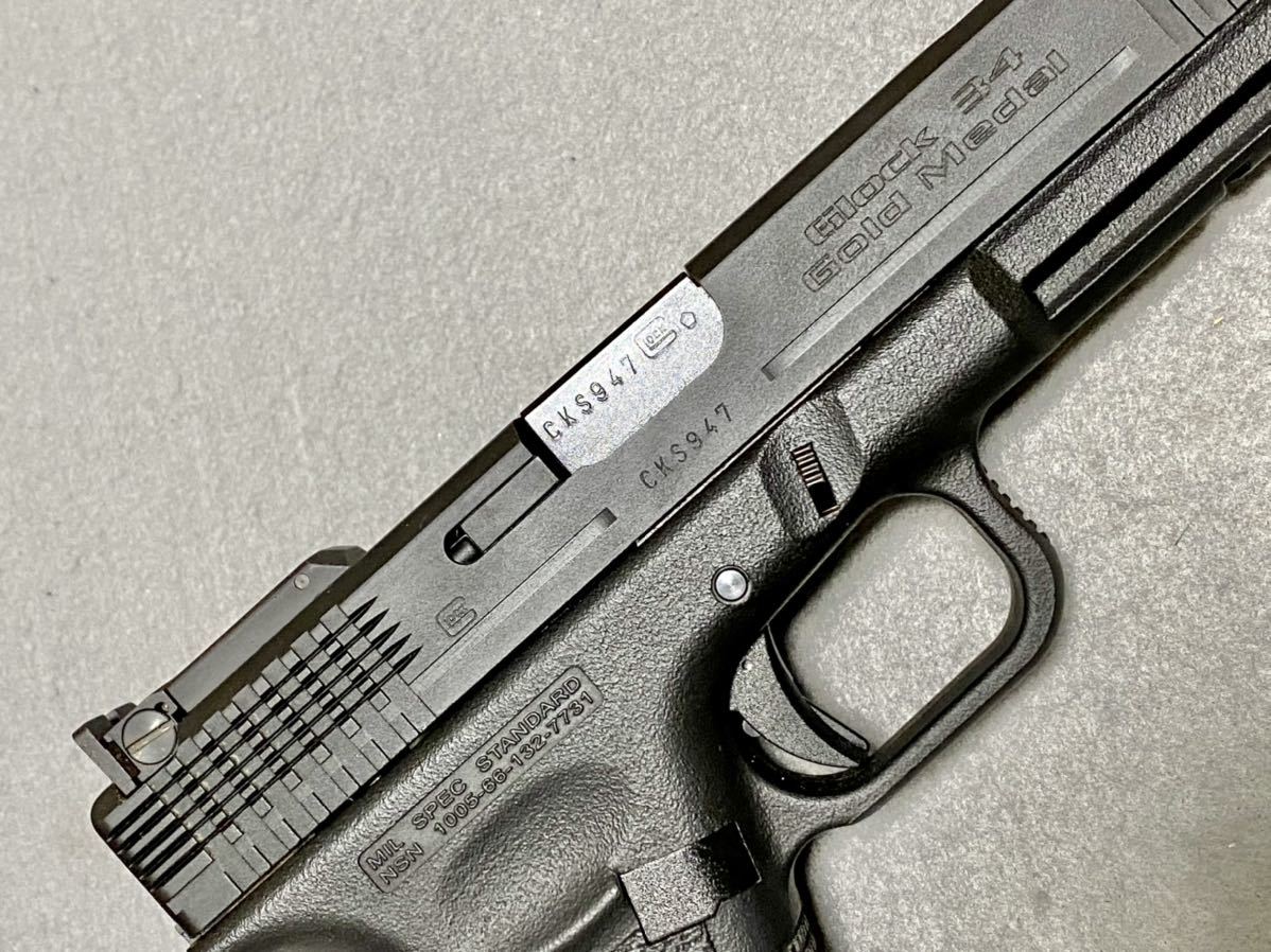 送料無料 絶版限定品 ゴールドメダル Shuey Custom KSC G34 GLOCK34