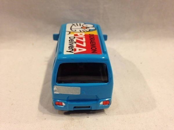 #2121# out of print #MTECH Doraemon PAZZA pizza Delivery car minicar ornament collection 