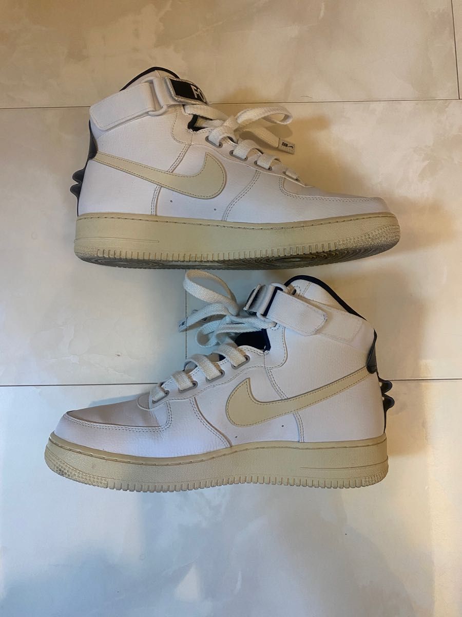 激レア Nike Air Force 1 High Utility White Light Cream  ナイキ エアフォース