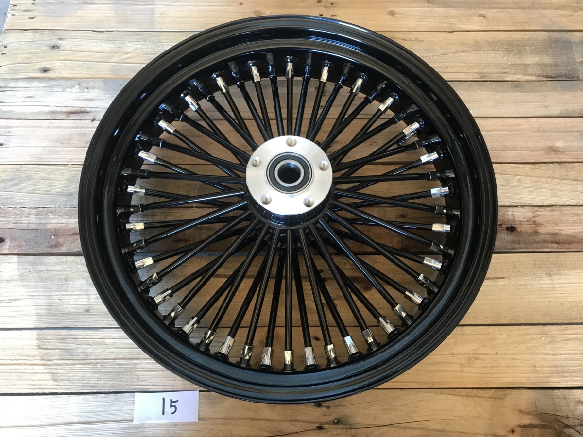 SALE/88%OFF】 即納 新品 ハーレー 18×4.25 リア ブラック スポーク