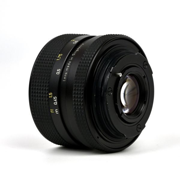 美品 Rollei-HFT Planar 50mm F1.8 ローライフレックス QBM プラナー Carl Zeiss カールツァイス 単焦点 シンガポール オールドレンズ