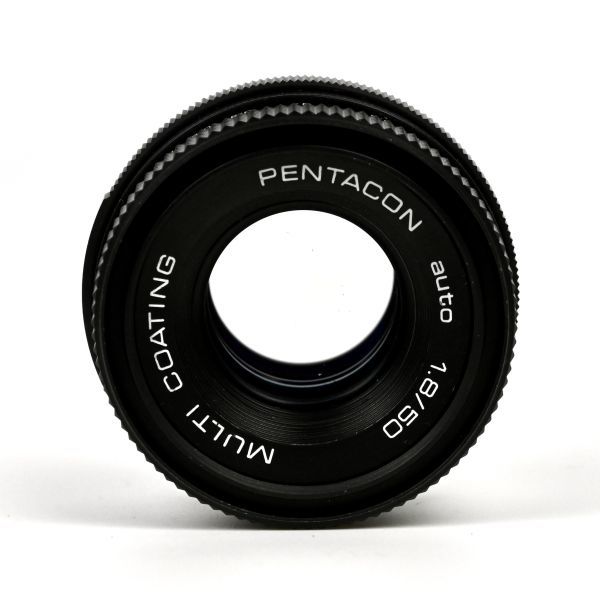 美品◆PENTACON MC auto◆ 50mm F1.8 ペンタコン マルチコーティング ◎M42マウント ★オールドレンズ ドイツ 単焦点レンズ