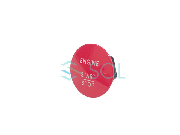 ベンツ W217 W172 エンジンスタートプッシュボタン 赤 S300 S350 S400 S450 S500 S550 S560 S600 S63 S65 SLC180 SLC200 2215450714_画像2