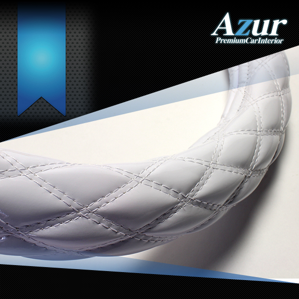 Azur アズール ハンドルカバー エナメル ホワイト Sサイズ フレアワゴン MM32S MM42S H25.4～H30.2_画像1