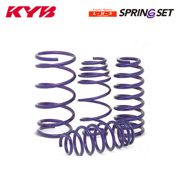 KYB カヤバ ローファースポーツ LHS スプリング 1台分 4本 ライフ JB2 H10.10～ E07Z 4WD 車体No.6000001～ B/G/L/メヌエット 個人宅発送可_画像1