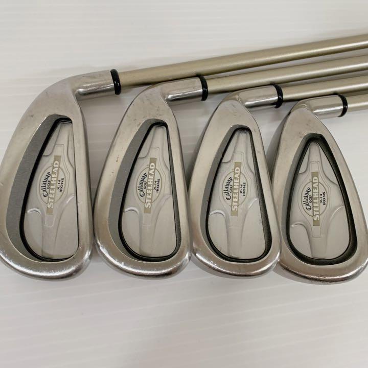 Callaway STEELHEAD スチールヘッド X-14レディース 7本_画像2