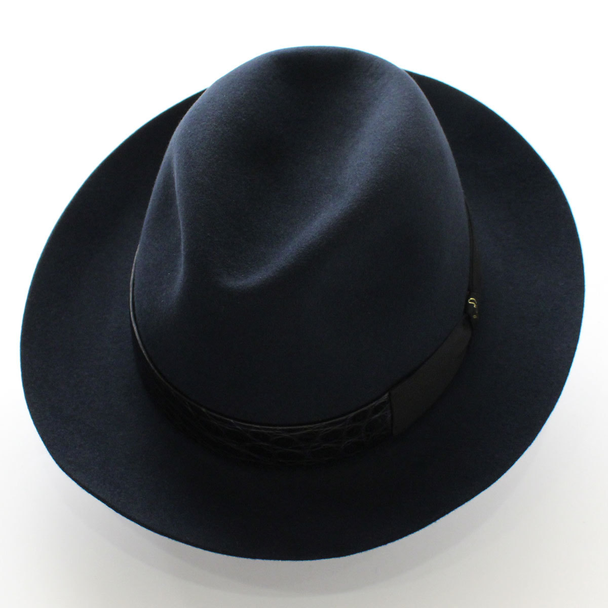 2735◇ボルサリーノ◇最高級中折れ帽子◇57(実寸57)◇定価165,000円