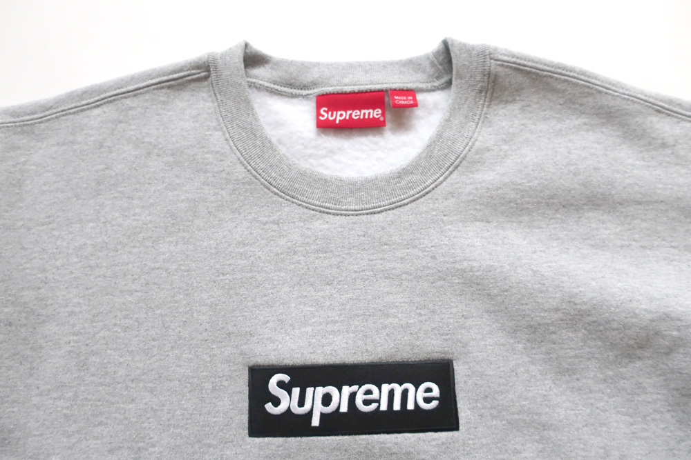 日本未入荷 L Supreme Box Logo Crewneckシュプリームボックスロゴ