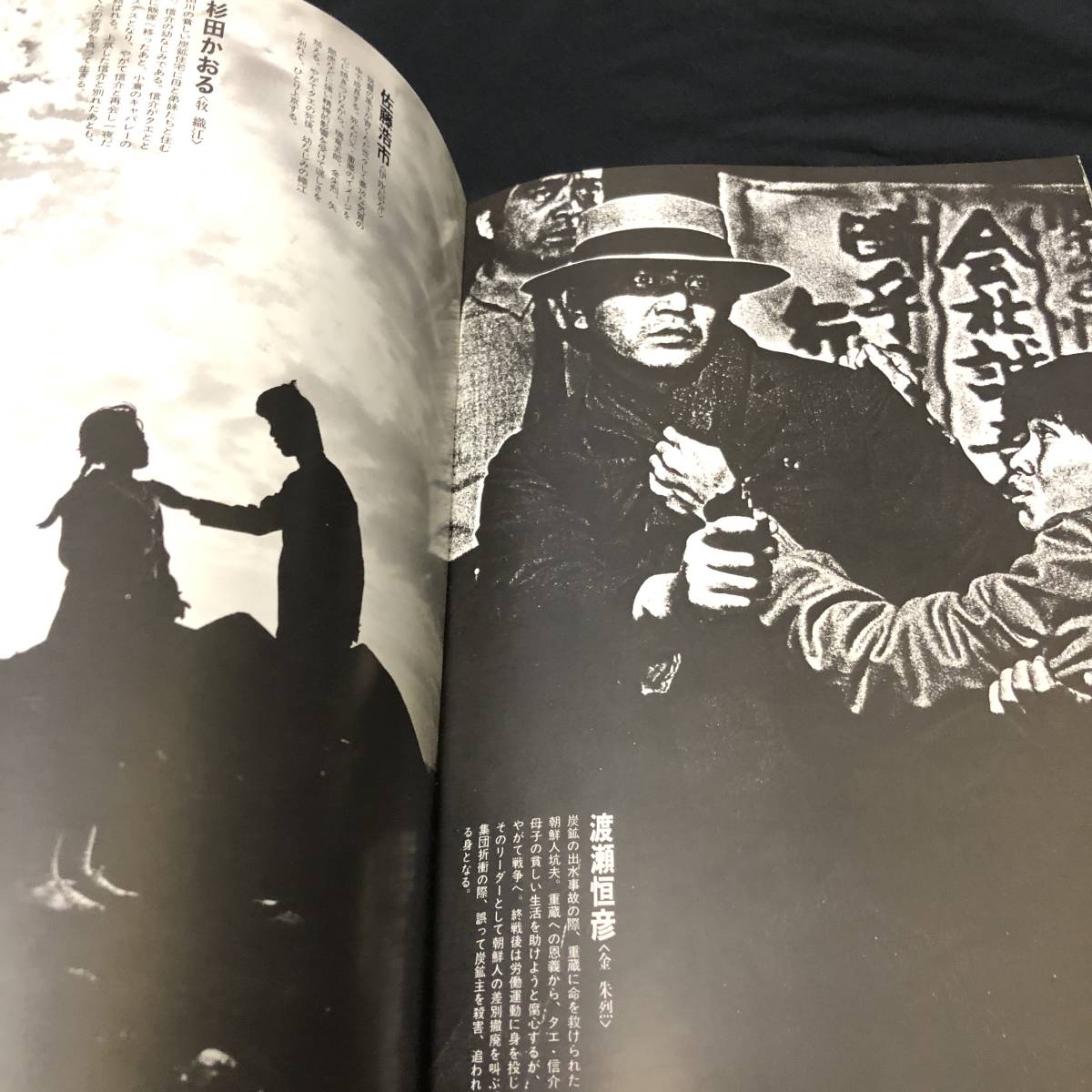 再入荷 青春の門 パンフレット 松坂慶子 菅原文太 若山富三郎 佐藤浩市