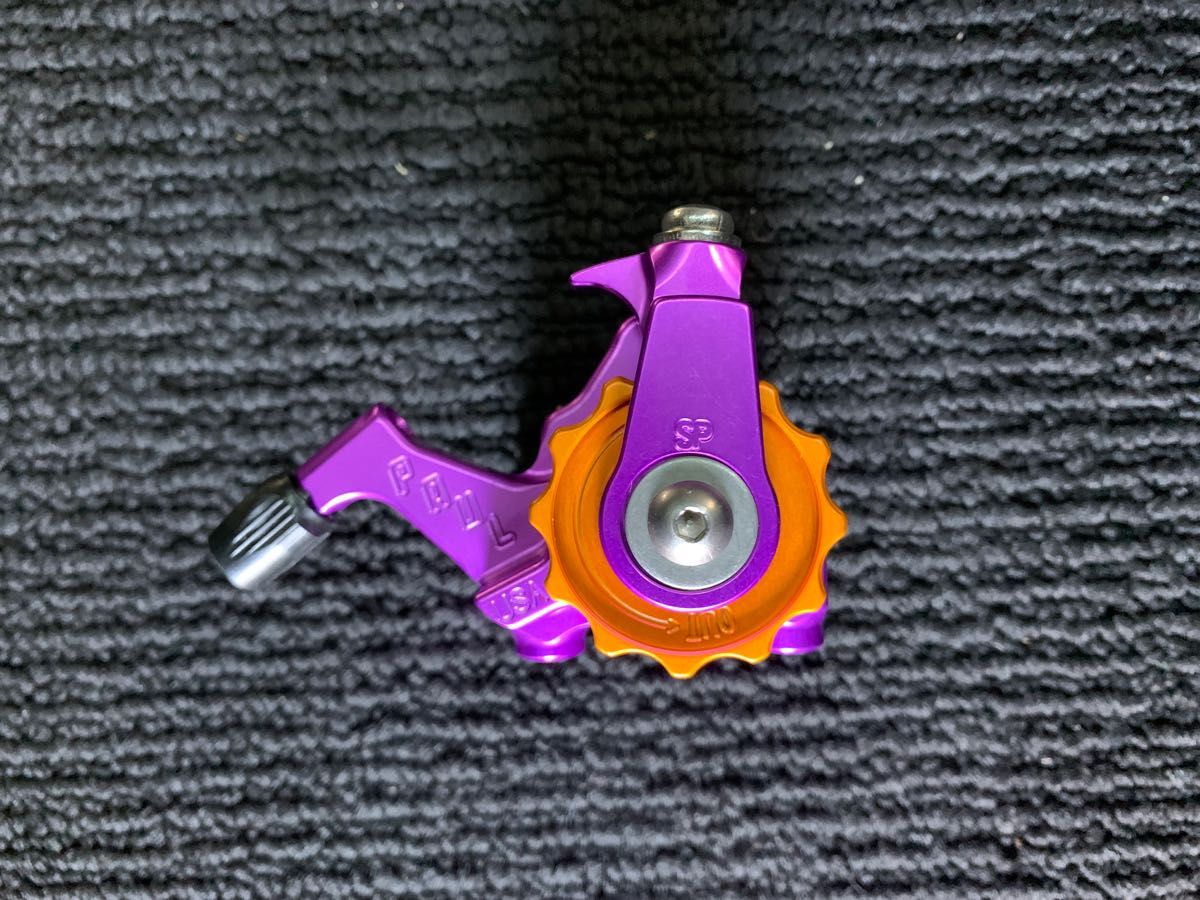 Paul Component Klamper Flat mount Disc Calliper purple/orange｜PayPayフリマ