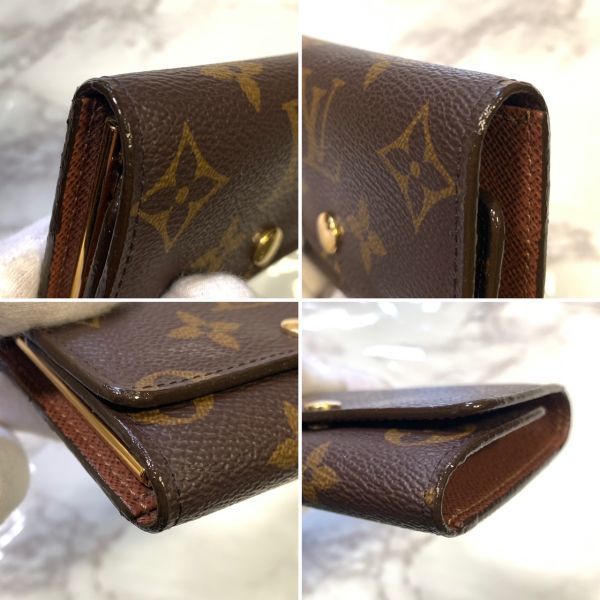 【1品限り】 ルイヴィトン キーケース 6連 モノグラム ブラウン イニシャル付き LOUIS VUITTON #B275_画像5