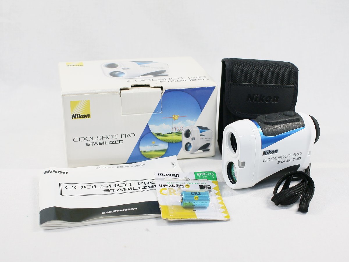 ◎品 Nikon COOLSHOT PRO STABILIZED ニコン クールショットレーザー ...