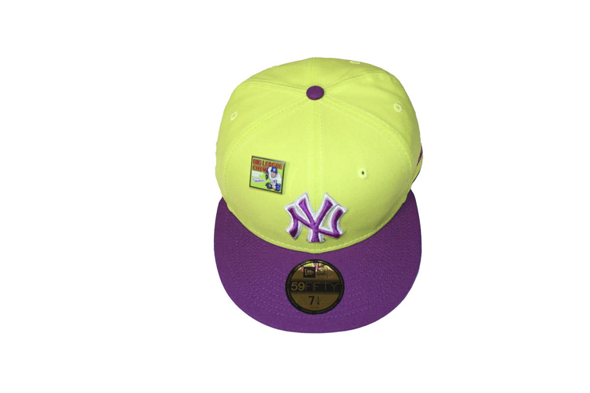 激安単価で NEW ERA BIG LEAGUE CHEW NEW YORK YANKEES GREEN/PURPLE