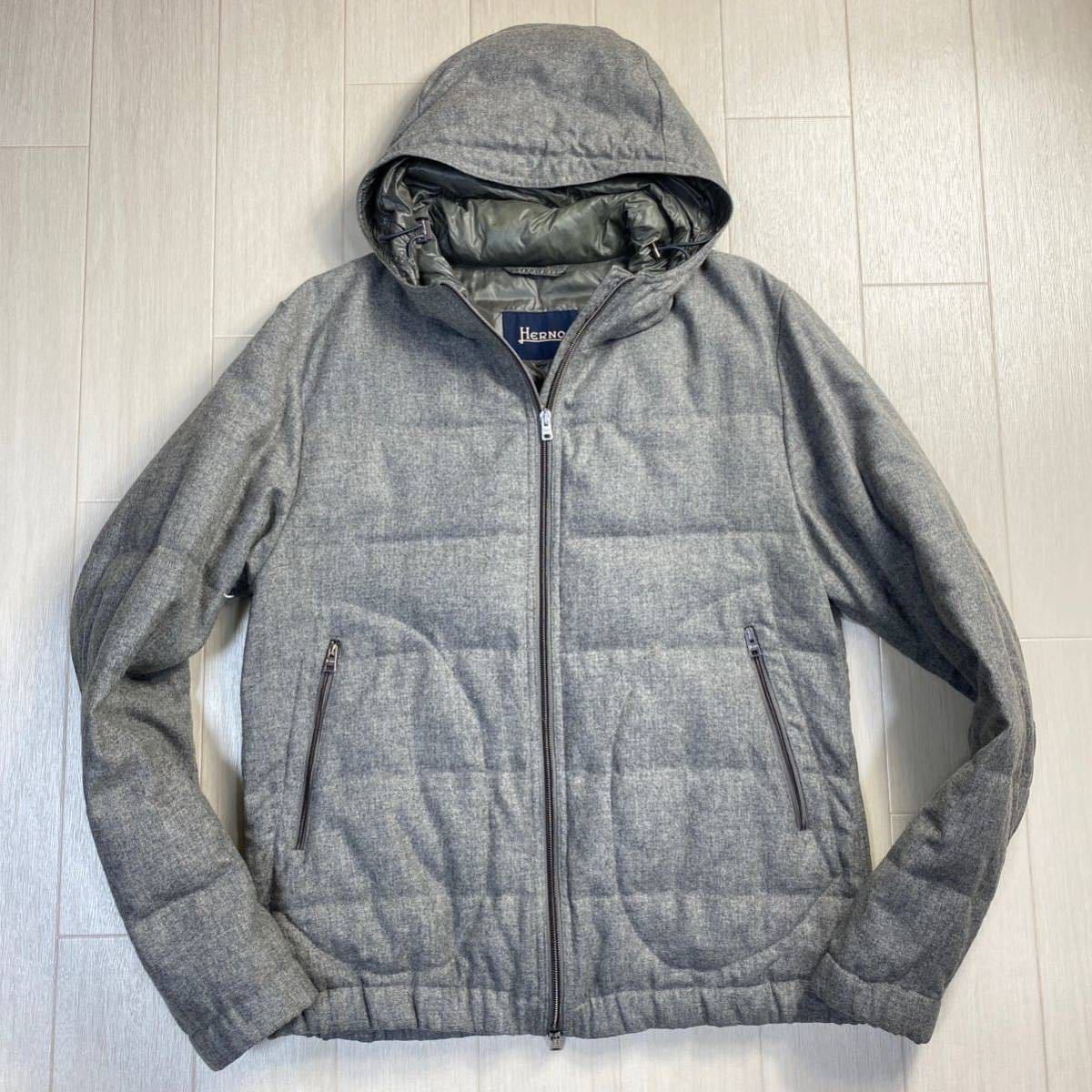 ☆正規品新品未使用品 ヘルノ HERNO ブルゾン グレー 48 tdh
