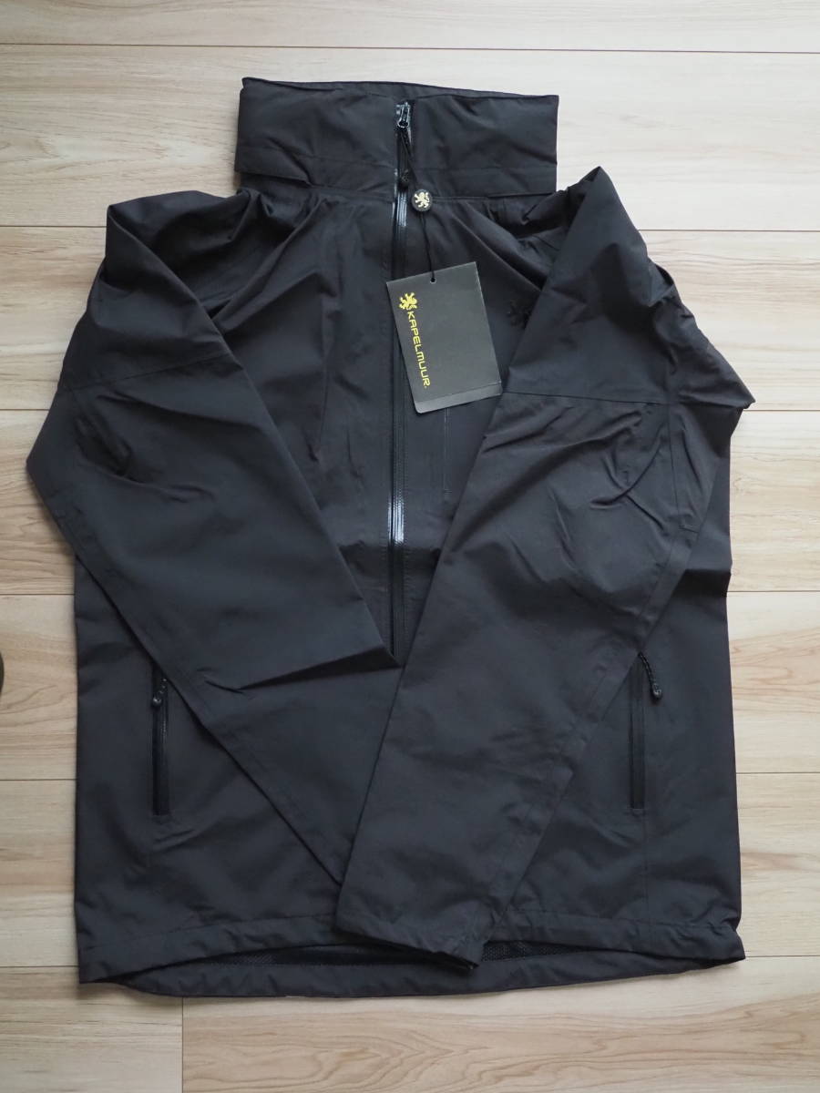 【未使用】KAPELMUUR カペルミュール ウォータープルーフジャケット セミロング ブラック 黒 サイズL