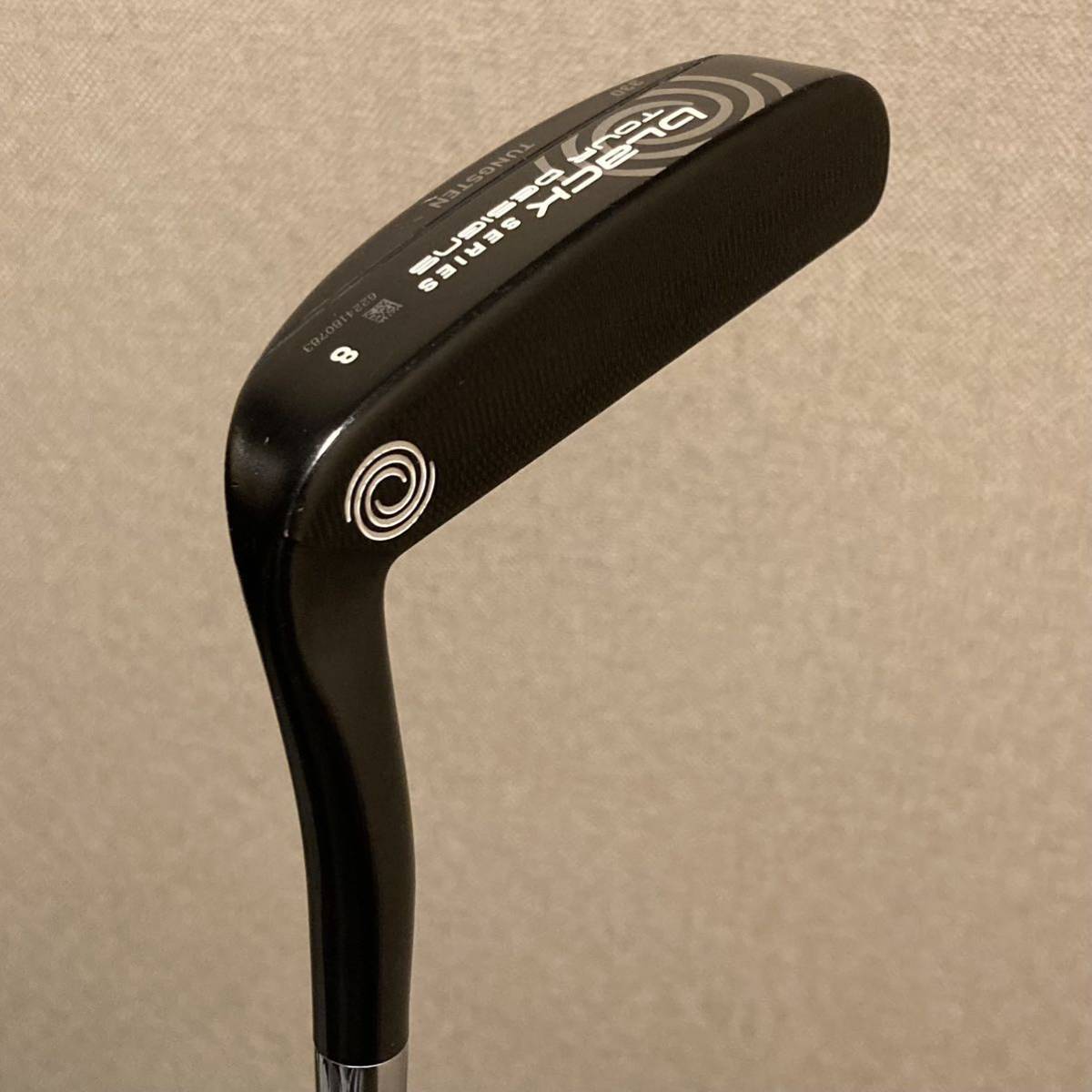 【美品】オデッセイ ブラックシリーズ ツアーデザイン #8 ODYSSEY BLACK SERIES TOUR DESIGN EIGHT L字 軟鉄削り出し ノンインサート
