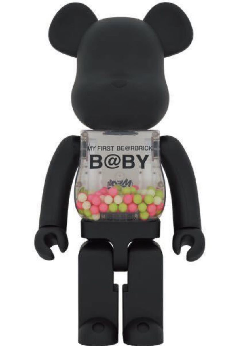 BE@RBRICK Bearbrick [ new goods RESTIR]MY FIRST BE@RBRICK B@BY MATT BLACK Ver. 1000% Chiaki 