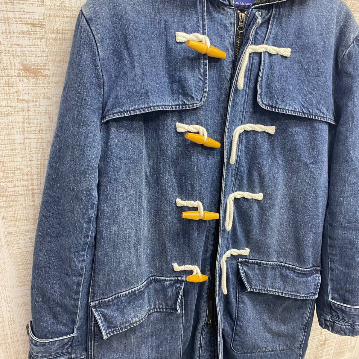 * Urban Research Denim ground duffle coat size 38