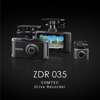ヤフオク! - ドライブレコーダー 前後2カメラ コムテック ZDR035