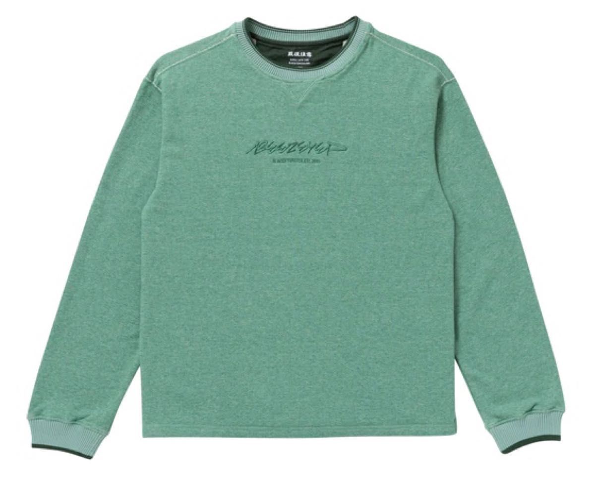 在庫一掃在庫一掃black Eye BEP OS LOGO CREW SWEAT ASH XL スウェット