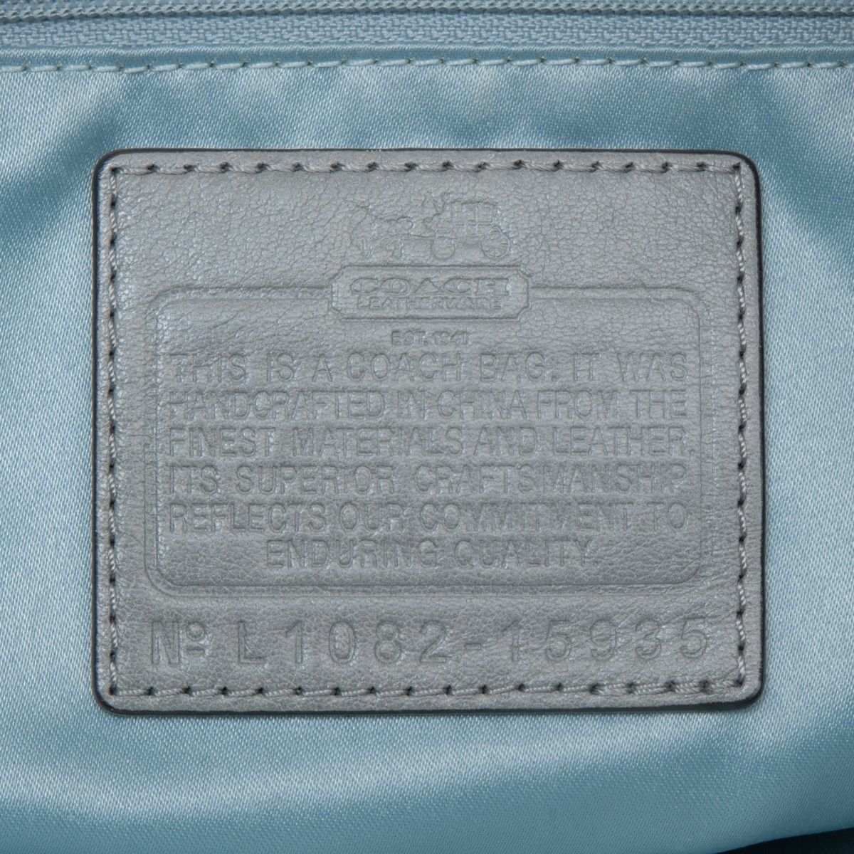 【極美品】COACH(コーチ) マディソン  オプアート ソフィア 2way ハンドバッグ グレー 15935 レディース 中古