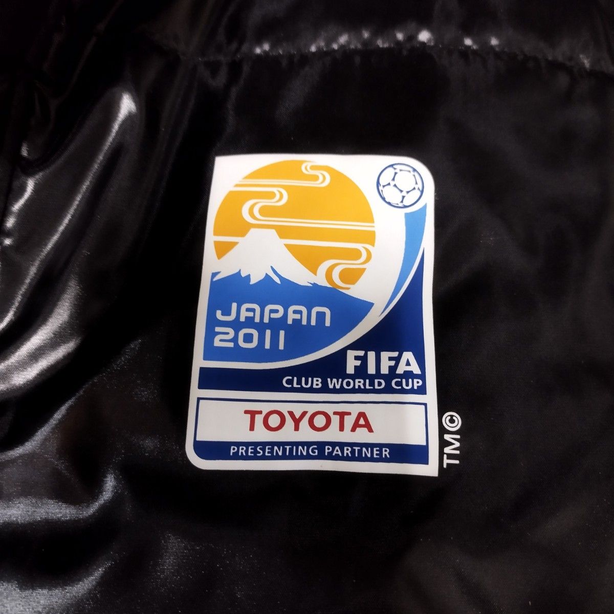 ワールドカップ 2011 ベンチコート サッカー FIFA フリーサイズ 中綿コート 防寒 ロングコート