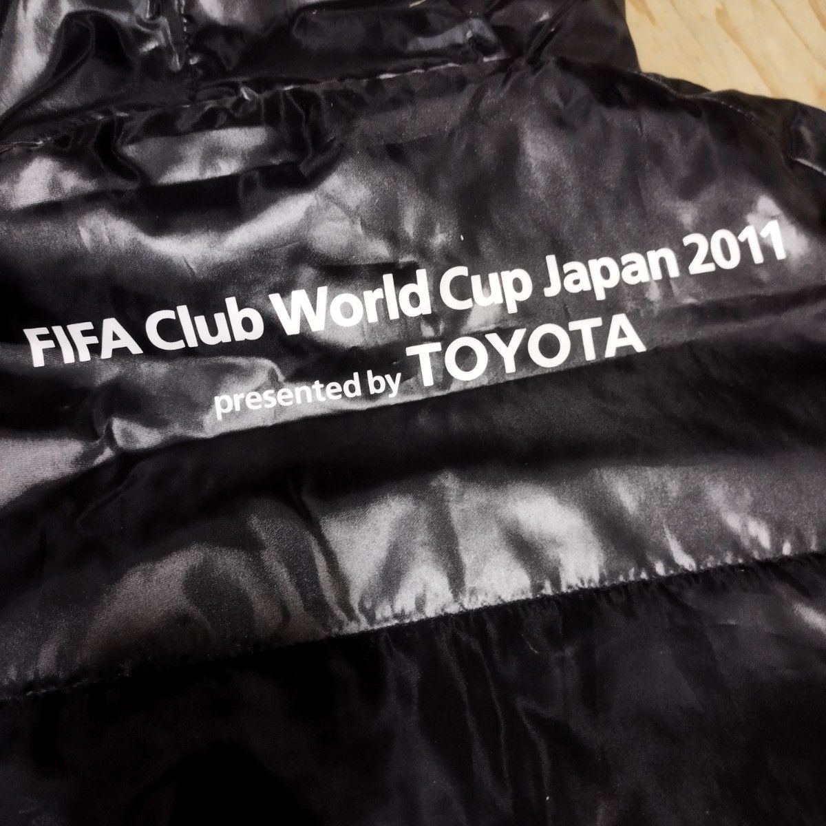 ワールドカップ 2011 ベンチコート サッカー FIFA フリーサイズ 中綿コート 防寒 ロングコート