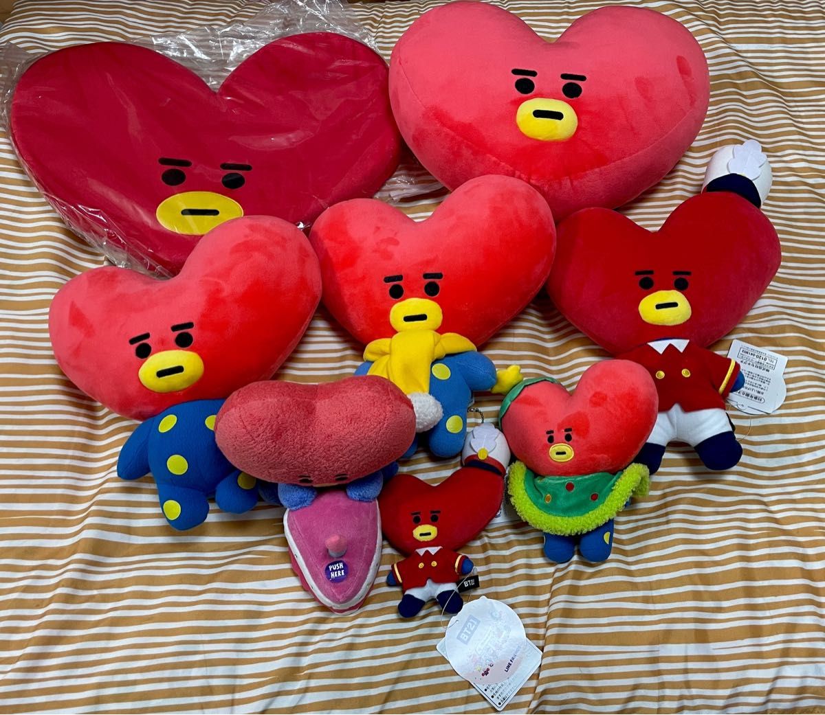 BT21 TATA ぬいぐるみ・キーホルダーなどグッズセット売り Yahoo