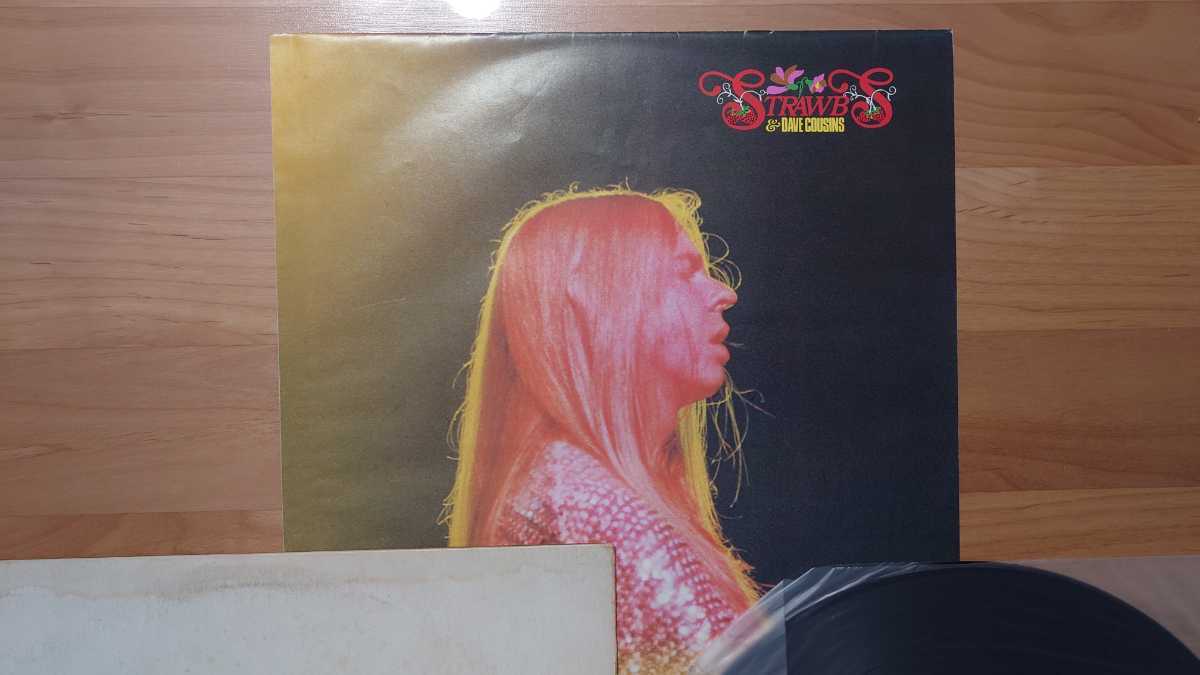 ★Strawbs　& Dave Cousins★ストローブス　Strawbs★ジャケット汚れあり★LPレコード★見本盤★中古品★リック・ウェイクマン