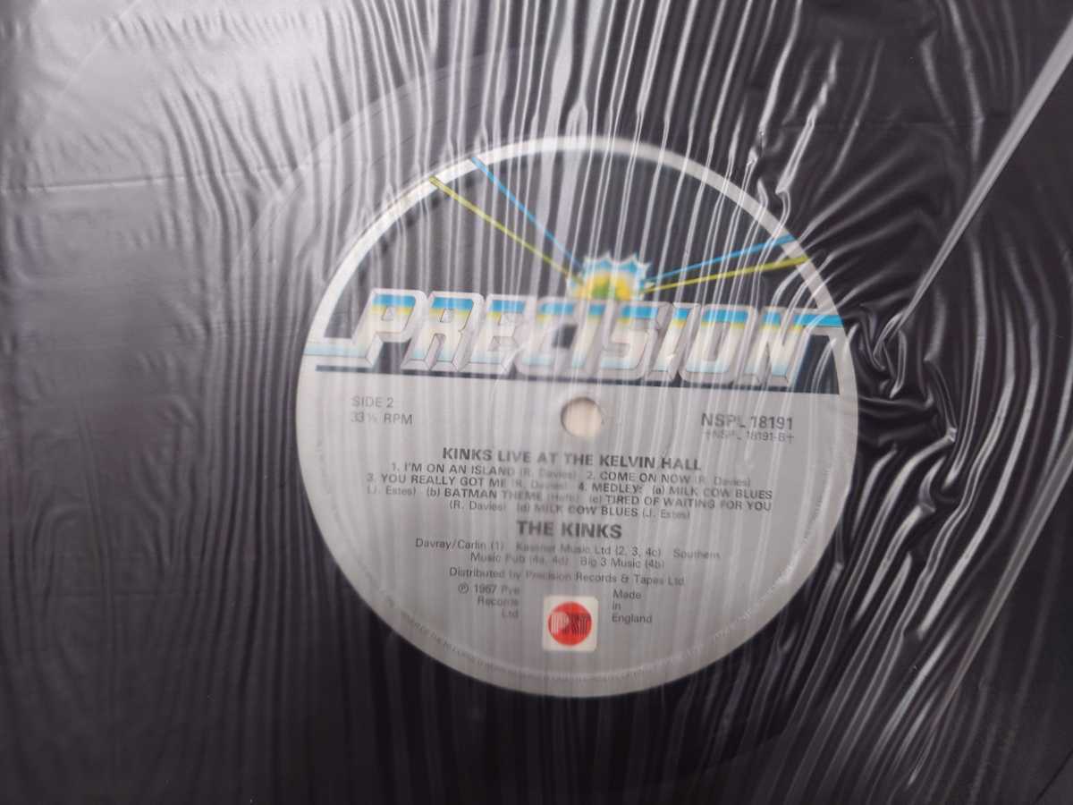 キンクス Kinks LIVE At Kelvin Hall ライヴ・アット・ケルヴィン・ホール LPレコード 中古品 ジャケット傷み  汚れ｜PayPayフリマ