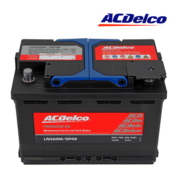 【ACDELCO 正規品】バッテリー LN3AGM メンテナンスフリー アイドリングストップ対応 BMW 08-12y 1シリーズ クーペ/カブリオレ E82/E88_画像1