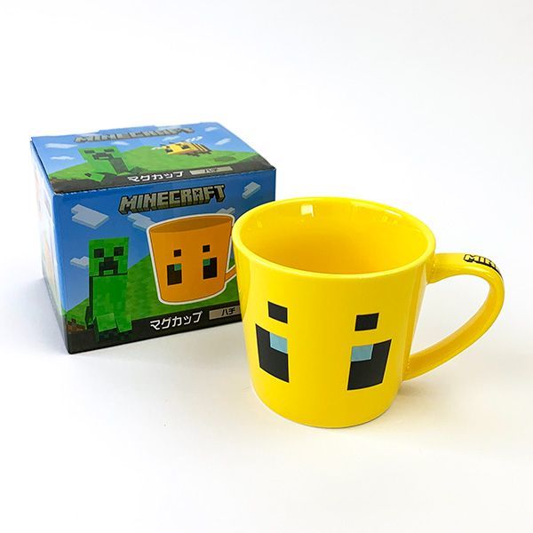 Minecraft マインクラフト マグカップ ハチ フェイス マイクラ イエロー_画像5