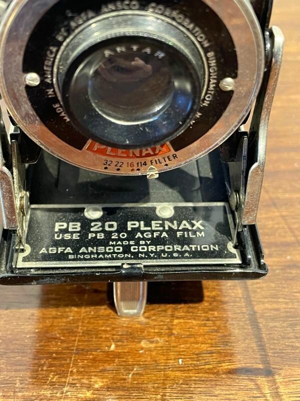 AGFA PB20 PLENAX アンティーク カメラ 蛇腹 1930ｓ 1930年代_画像7