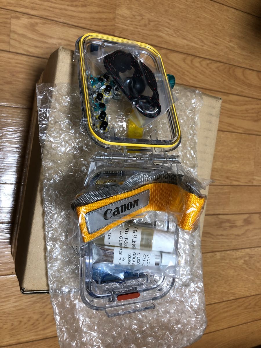 Canon防水水中カメラケース1式お値下げ致しました|PayPayフリマ 週末限定値下げ C-3100ZOOM 専用水中ハウジングセット