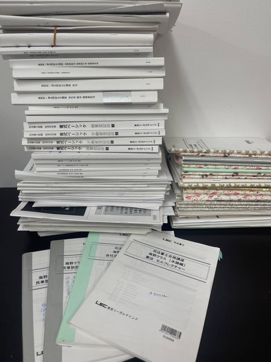 送料無料】LEC 東京リーガルマインド 司法書士合格講座 海野クラス