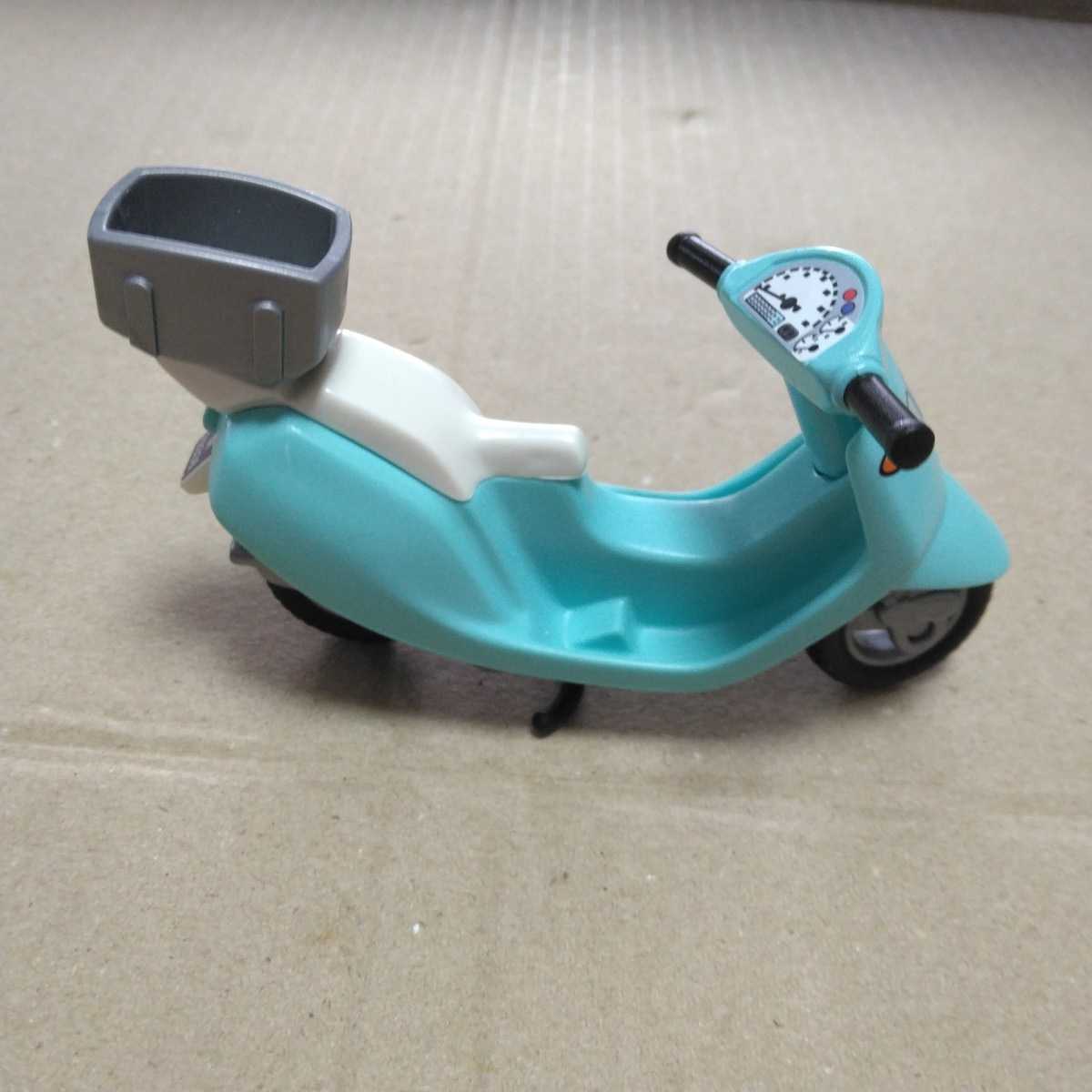  Play Mobil playmobile 70336 pizza shop scooter delivery motorcycle bike small articles parts doll minicar parts out of print miniature figure 
