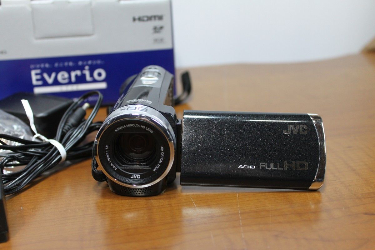 JVC Everio GZ-HM199-B ビデオカメラ
