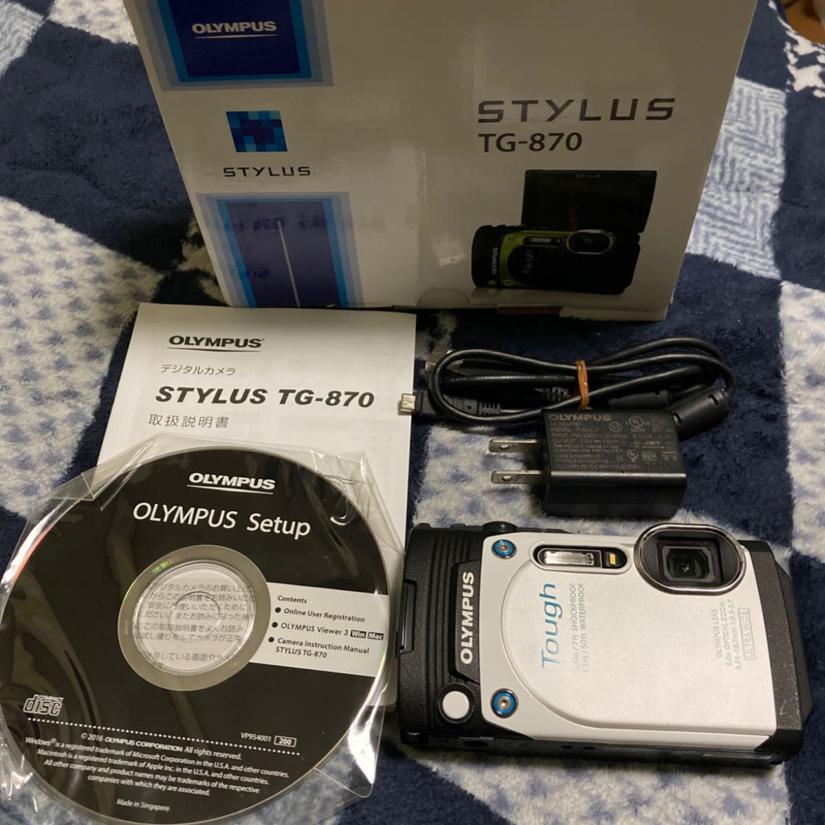 OLYMPUS オリンパス STYLUS TG-870 カメラ デジタルカメラ（コンパクト ...