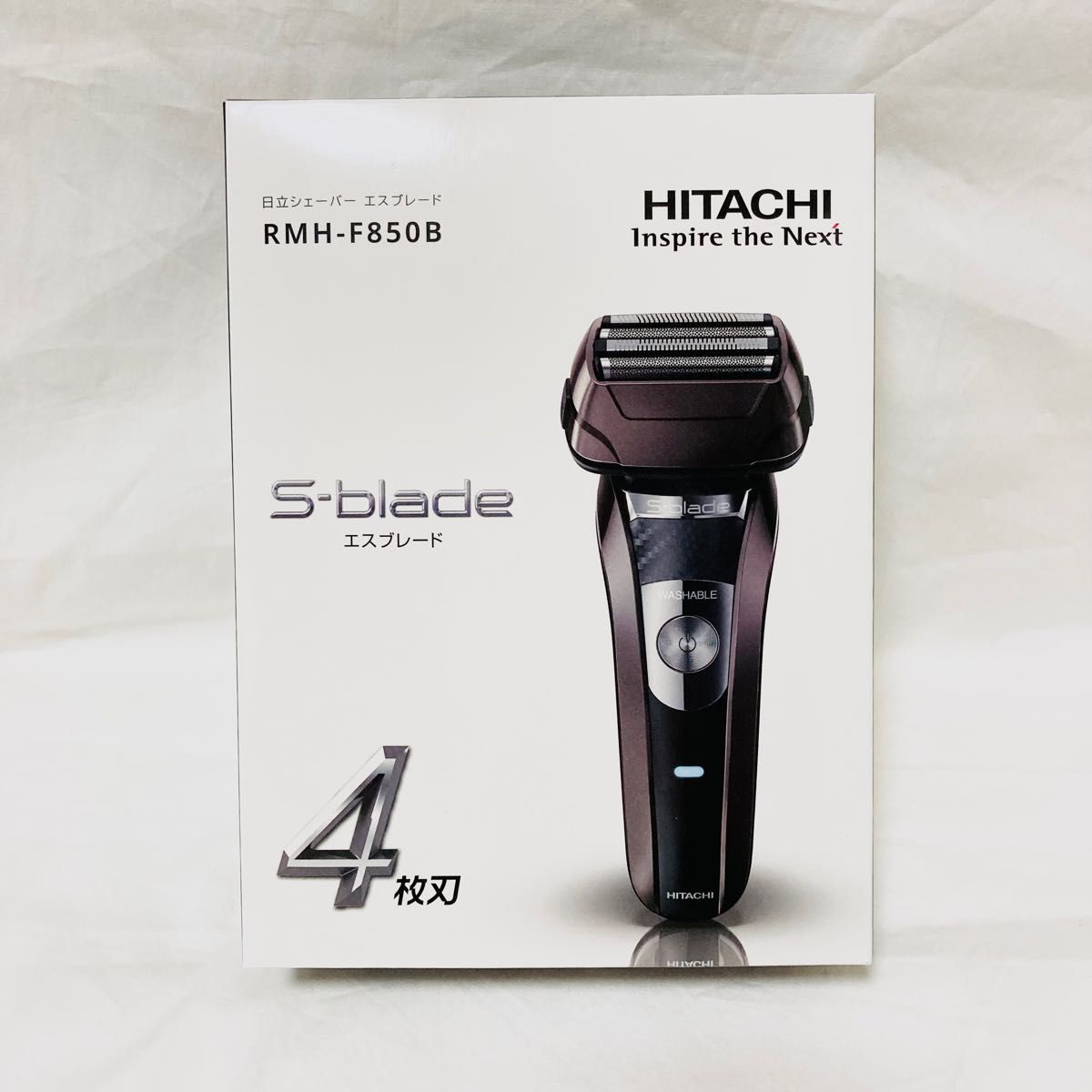 お値下げ‼︎日立4枚刃3DヘッドシェーバーRMH-F850B-TD ダークブラウン