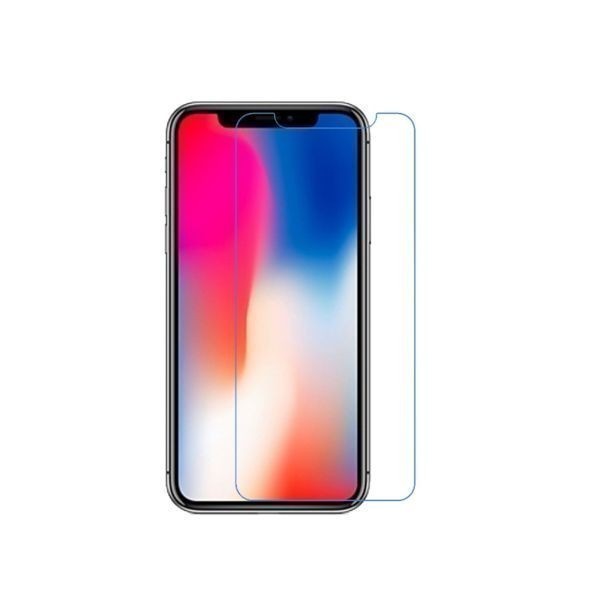 iPhone XS MAX ガラスフィルム 2個セット 強化ガラス 3D Touch対応 透過率99% 硬度9H 極薄 保護フィルム 1ヶ月保証「GLASS-IXS(MAX).Dx2」_画像2