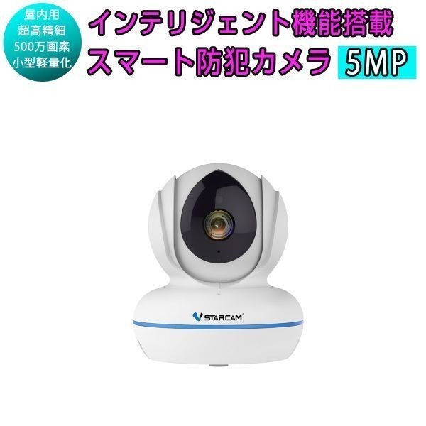 小型 防犯カメラ ワイヤレス C22Q WQHD 2K 1440p 500万画素 ONVIF対応 MicroSD 録音 遠隔監視 IP 在庫処分1ヶ月保証「C22Q.A」_C22QWIP