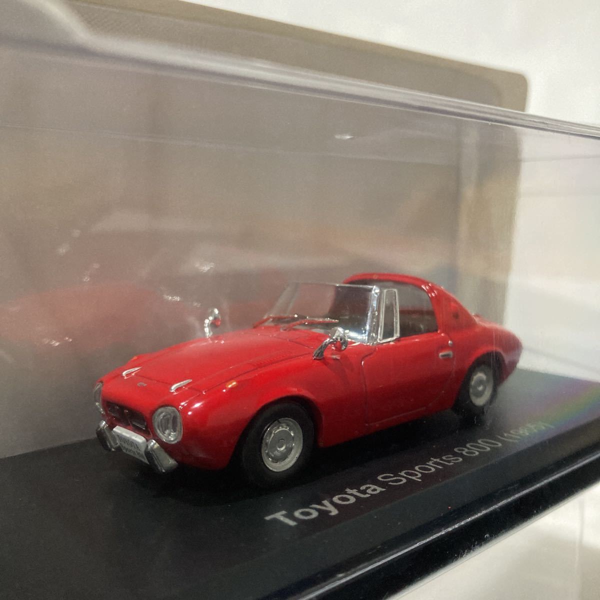 アシェット 国産名車コレクション 1/43 vol.12 Toyota Sports 800 1965年 トヨタ スポーツ ヨタハチ 旧車 ミニカー モデルカーの画像3