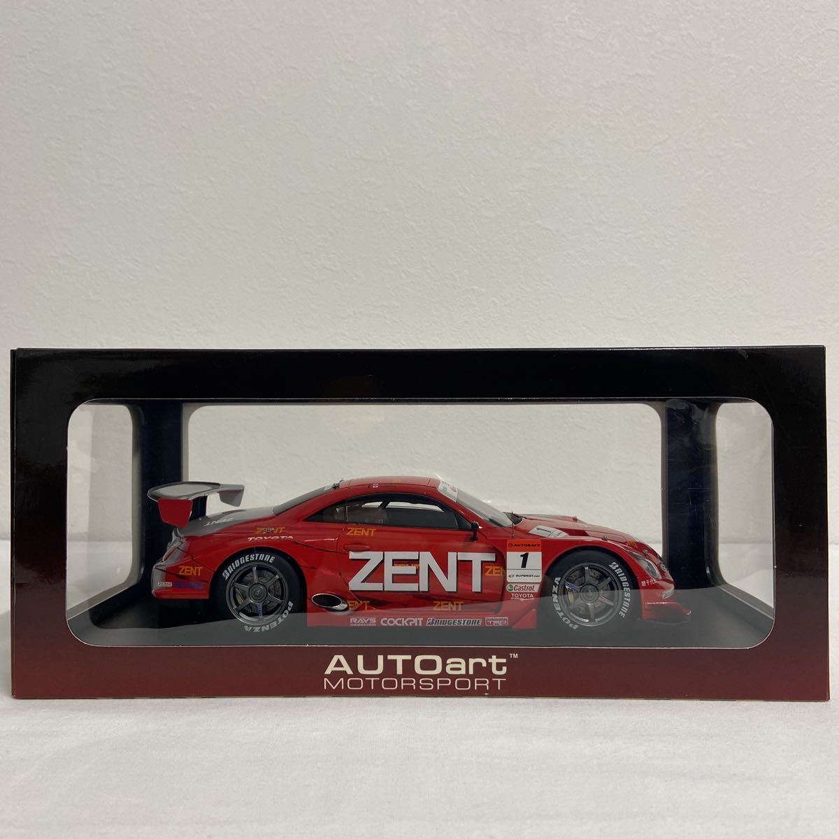 AUTOart 1/18 LEXUS SC430 SUPER GT500 2006 год ZENT CERUMO #1 Tachikawa .. Auto Art Lexus UZZ40 серия Aa миникар модель машина 