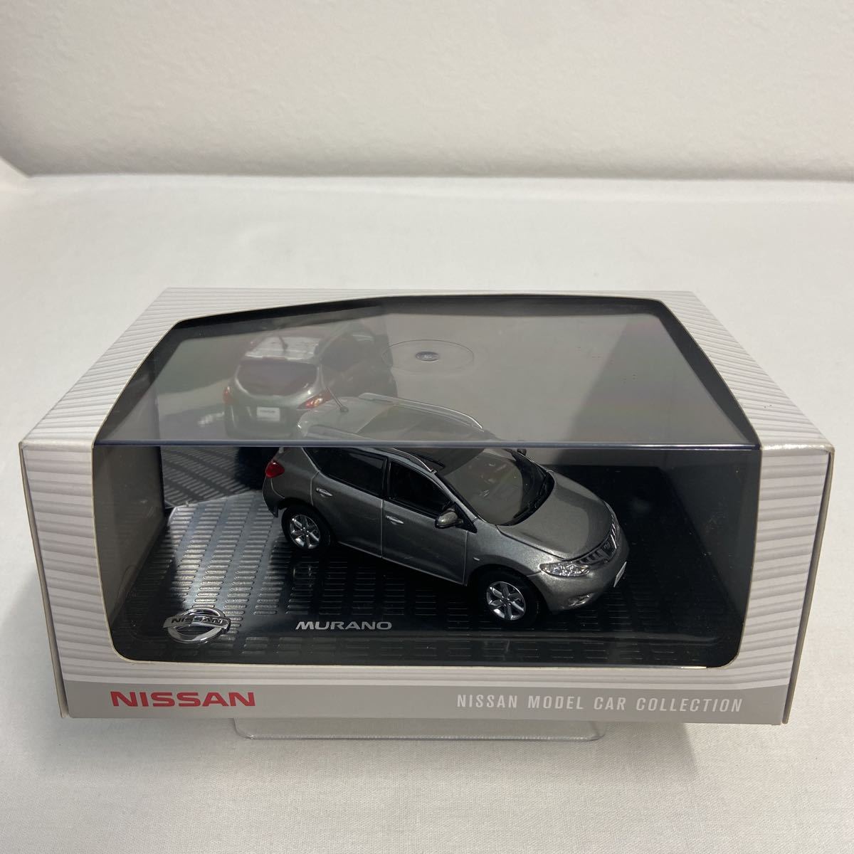 日産ディーラー特注 1/43 NISSAN MURANO Z51 Blade Silver ムラーノ ブレードシルバー ミニカー モデルカー カラーサンプルの画像2