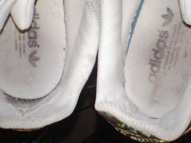 【adidas 'STAN SMITH'】アディダス スタンスミス スニーカーシューズ 靴 22.5㎝ 白×銀_画像10