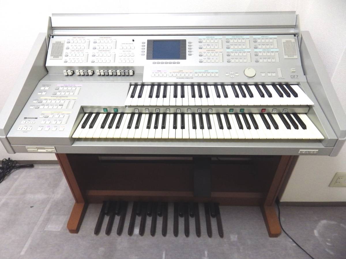 中古 KAWAI カワイ 電子オルガン 上級 ドリマトーンDT7 動作確認済 カバー 椅子付きの画像7